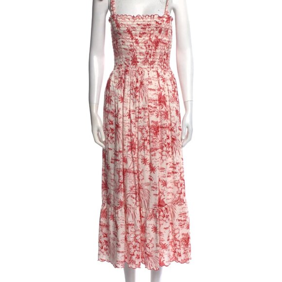 EUC The Great. Midi Dress- Size 2 - Picture 1 of 8